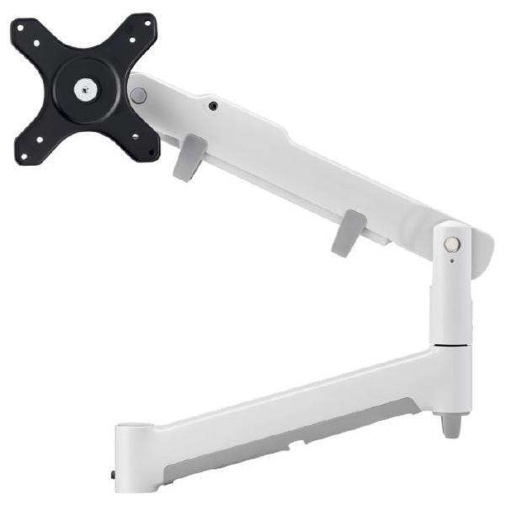 New ATDEC AWM-ADC-W White Dynamic‎ Arm Monitor Mount with Channel Clamp